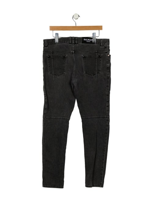 Balmain Moto Jeans