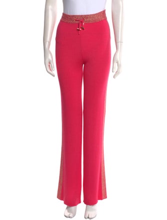 Balmain Merino Wool Wide Leg Pants