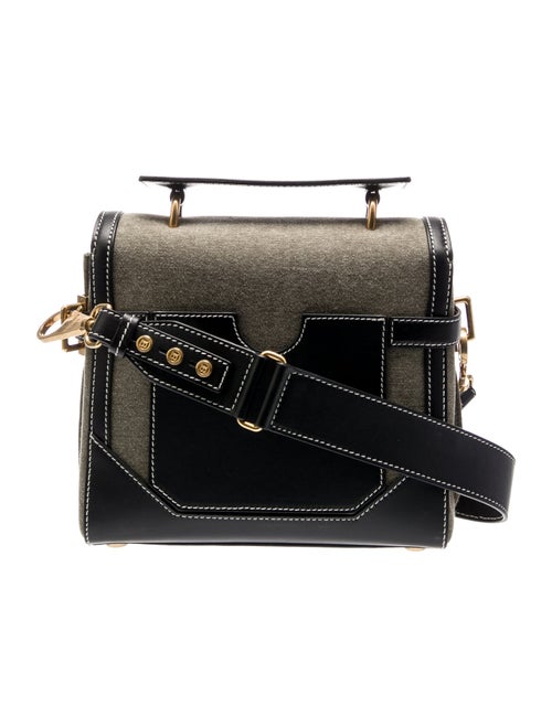 Balmain Canvas Shoulder Bag