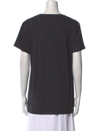 Balmain Graphic Print Crew Neck T-Shirt