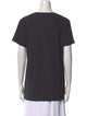 Balmain Graphic Print Crew Neck T-Shirt