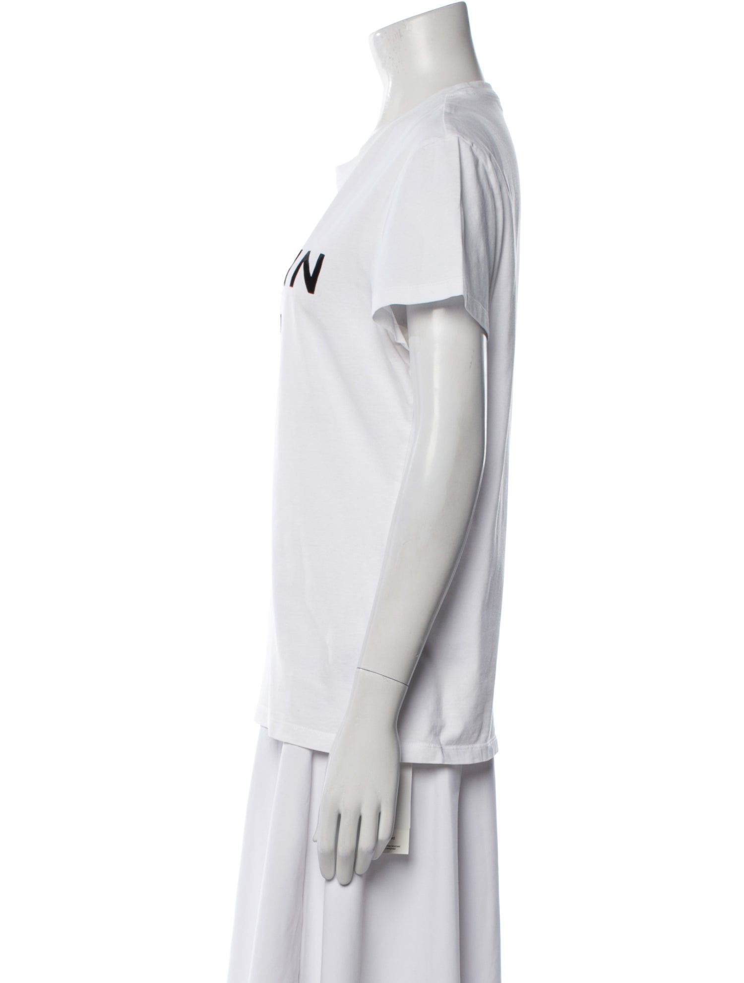 Balmain Graphic Print Crew Neck T-Shirt