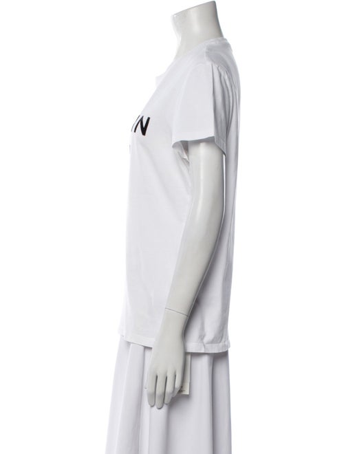 Balmain Graphic Print Crew Neck T-Shirt