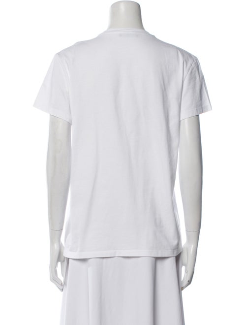 Balmain Graphic Print Crew Neck T-Shirt