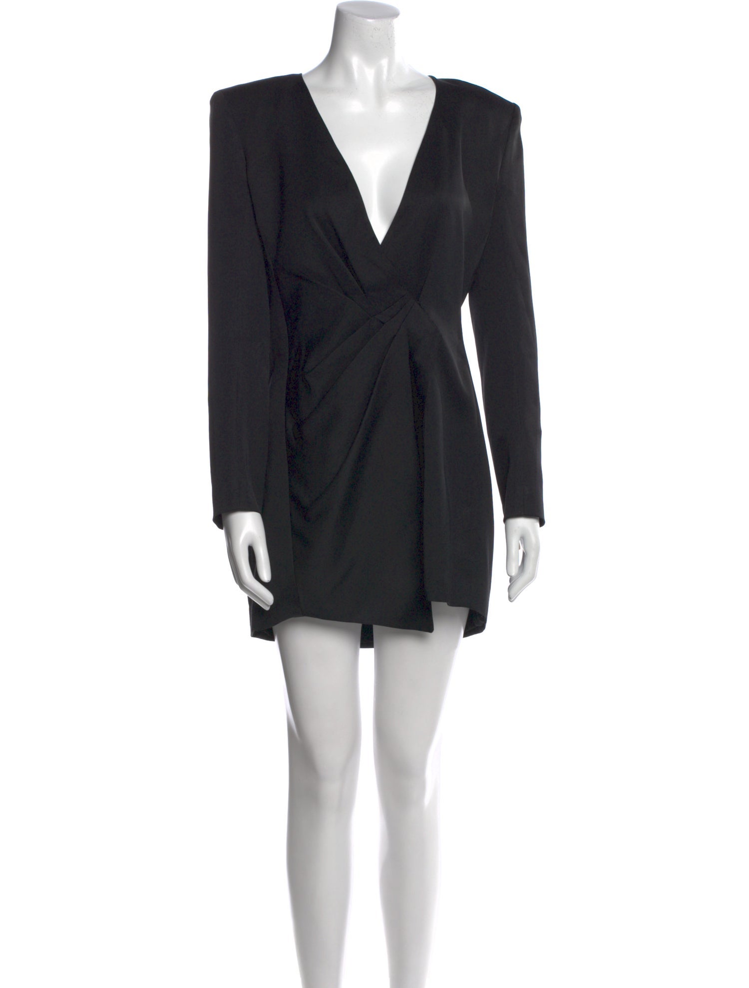 Balmain V-Neck Mini Dress