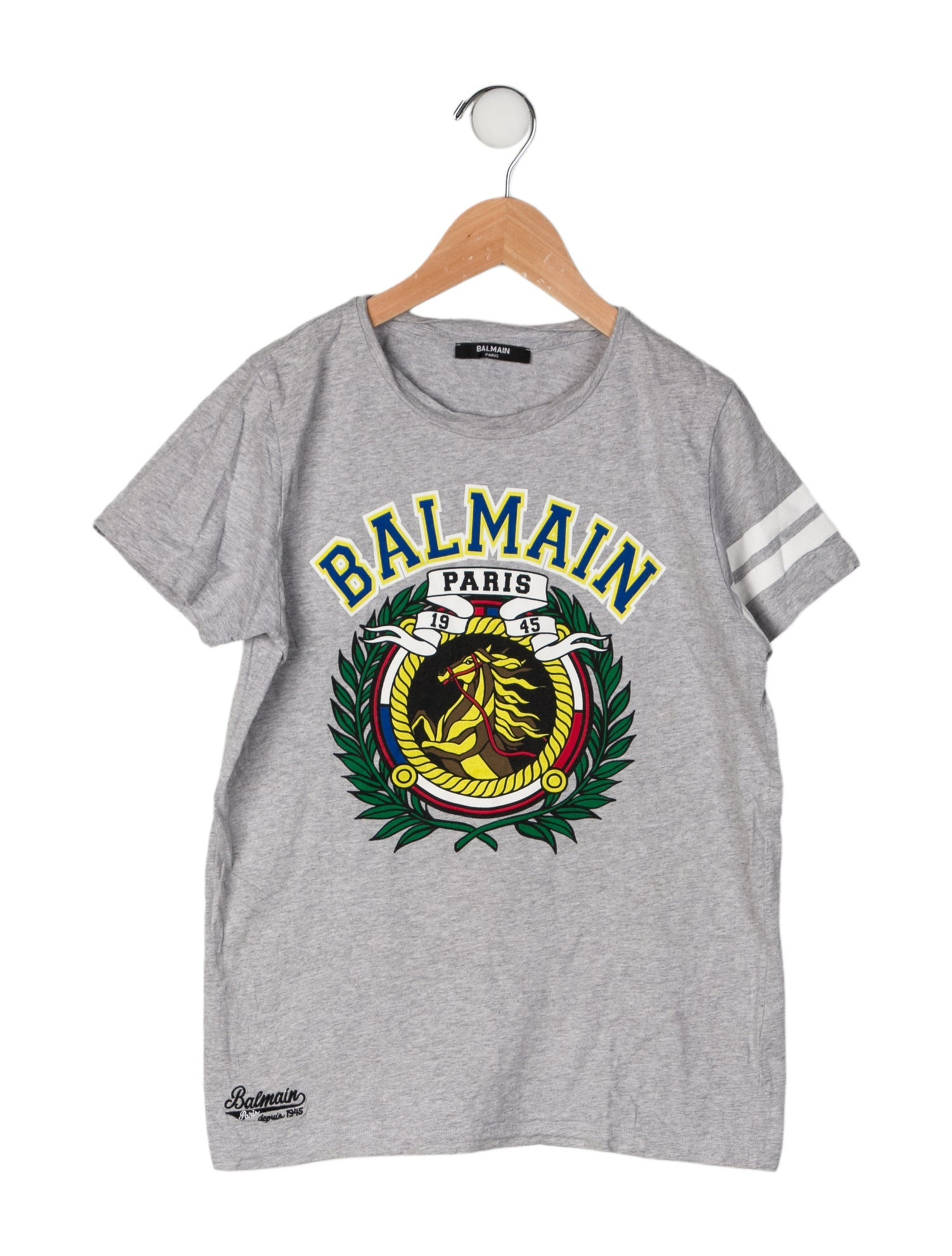 Balmain Graphic Print T Shirt