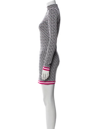 Balmain Wool Mini Dress