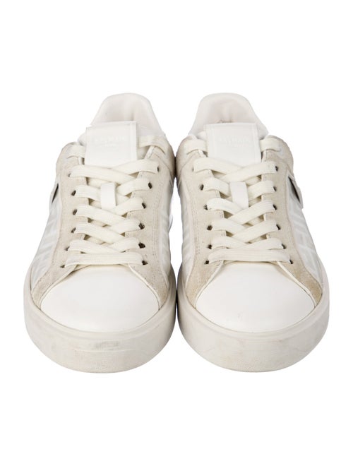 Balmain Leather Sneakers
