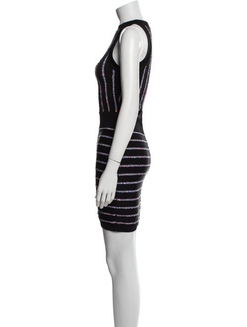 Balmain Striped Mini Dress