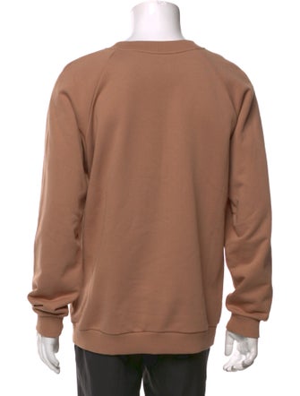 Balmain Graphic Print Crew Neck Sweatshirt