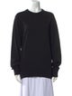 Balmain Side Zip Wool Pullover