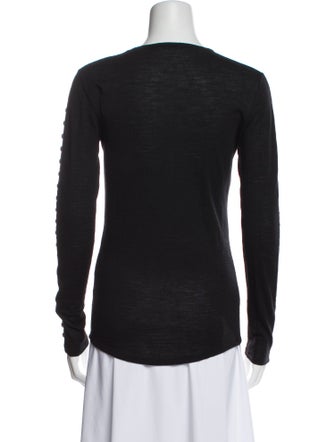Balmain Wool Scoop Neck Sweater