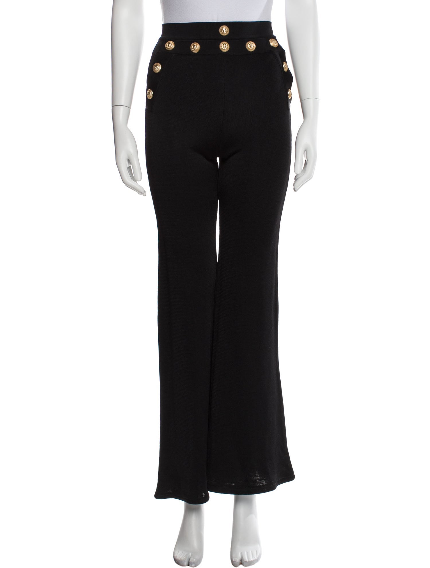 Balmain Wide Leg Pants