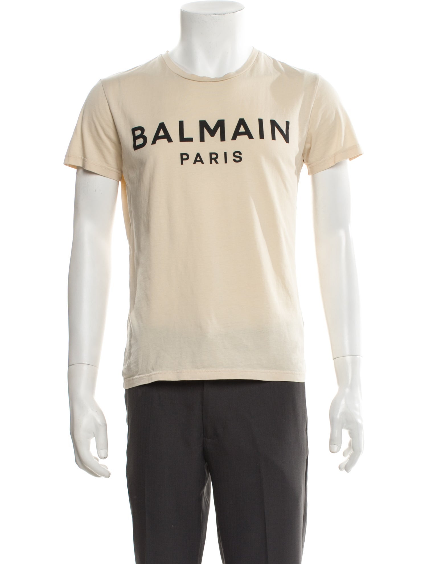 Balmain Graphic Print Crew Neck T-Shirt