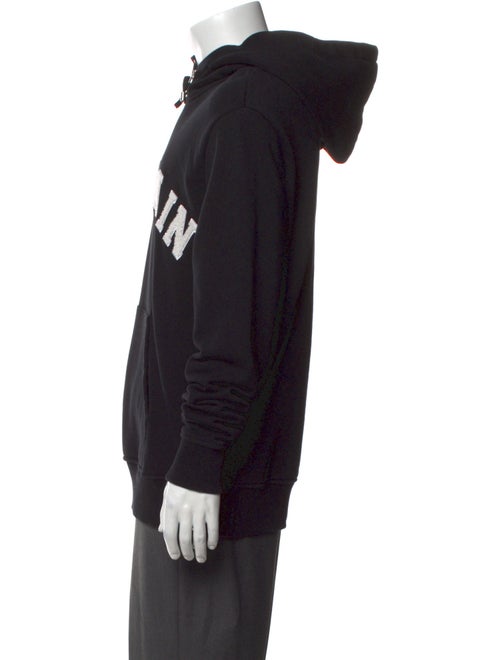 Balmain Graphic Print Crew Neck Hoodie