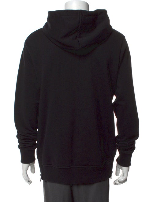 Balmain Graphic Print Crew Neck Hoodie