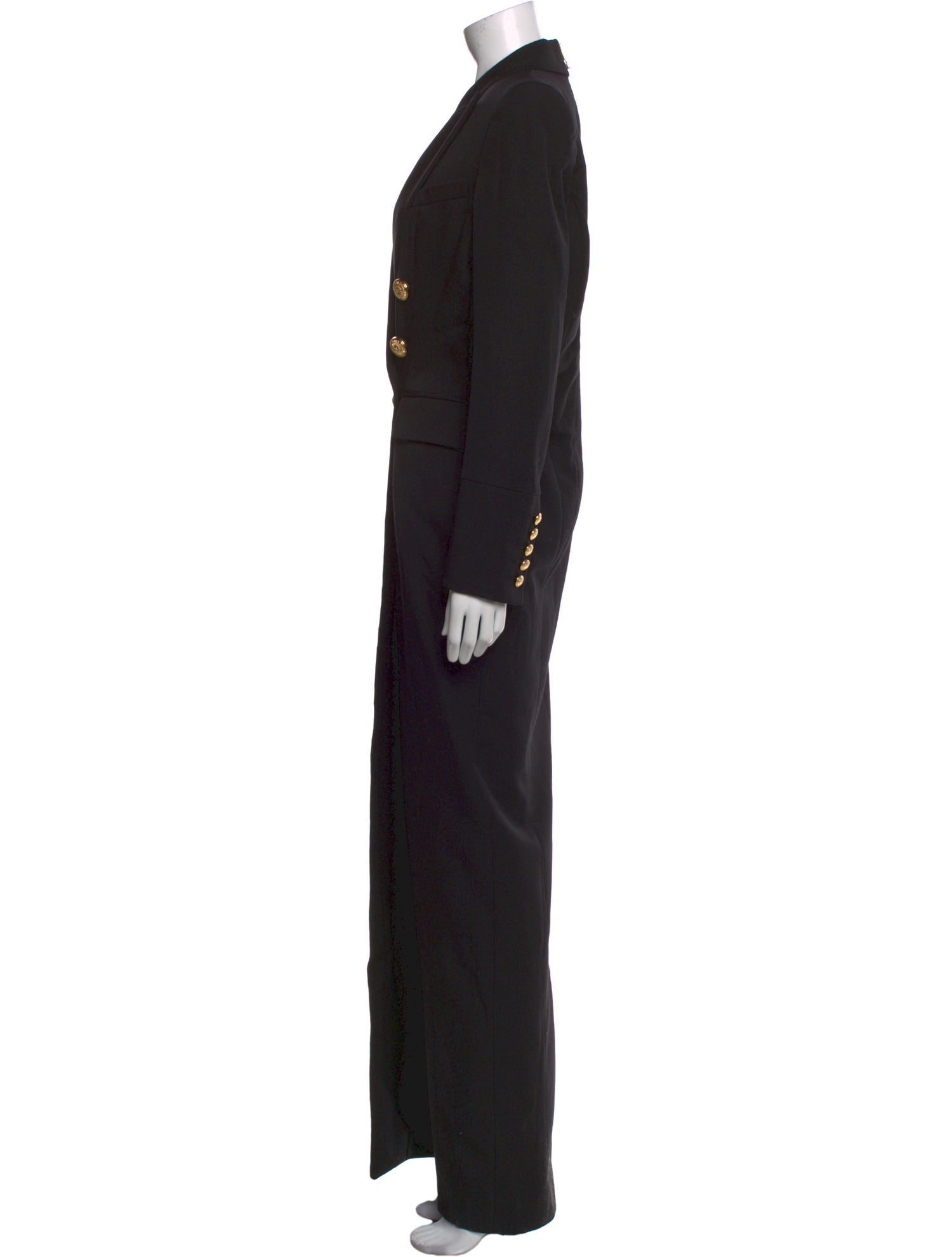 Balmain Wool Long Dress