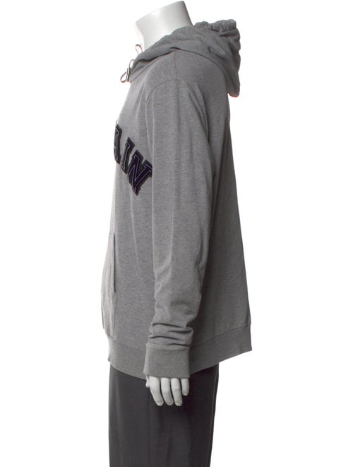 Balmain Graphic Print Crew Neck Hoodie