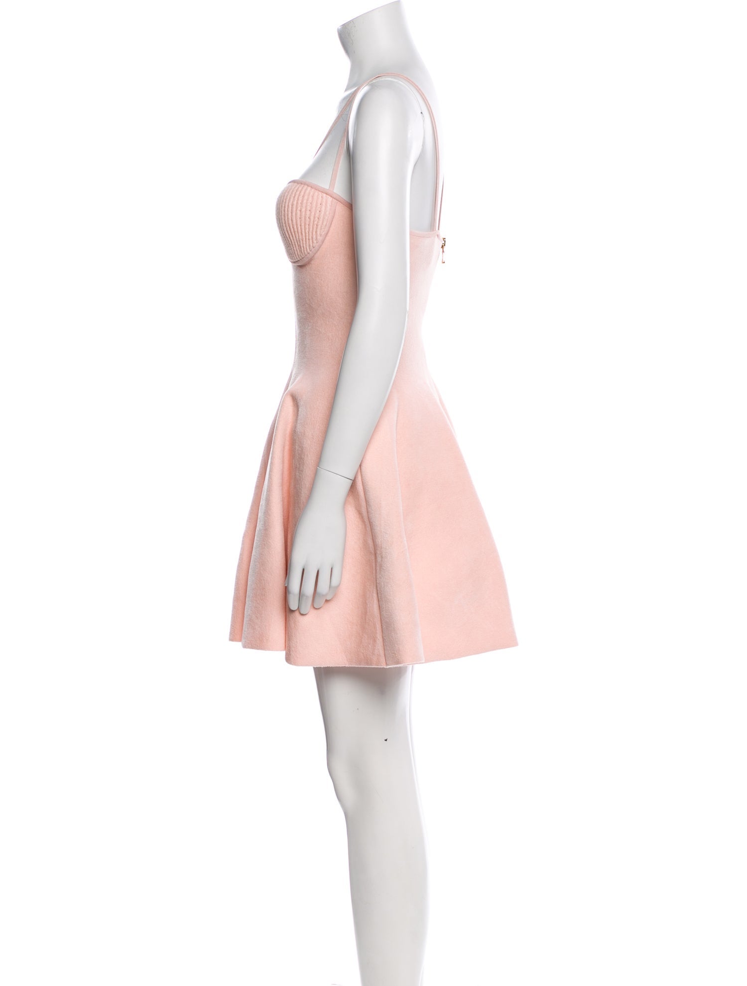 Balmain Virgin Wool Mini Dress