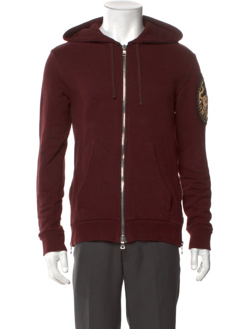 Balmain Crew Neck Long Sleeve Hoodie