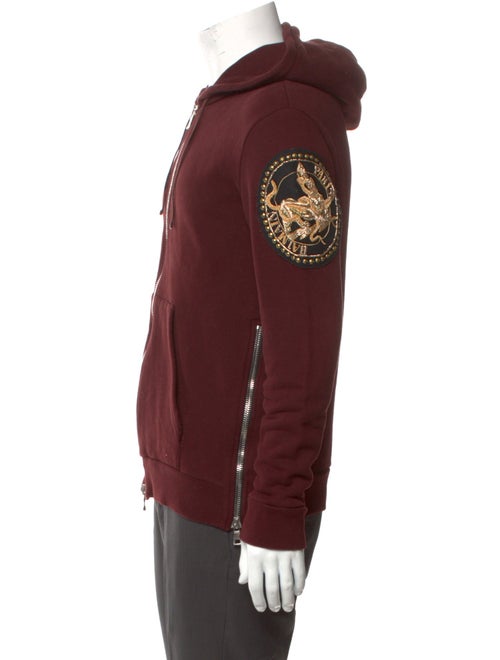 Balmain Crew Neck Long Sleeve Hoodie