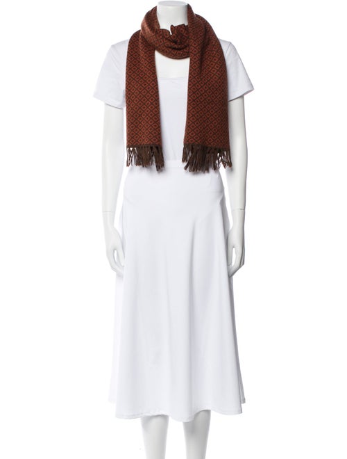 Balmain Cashmere Printed Scarf