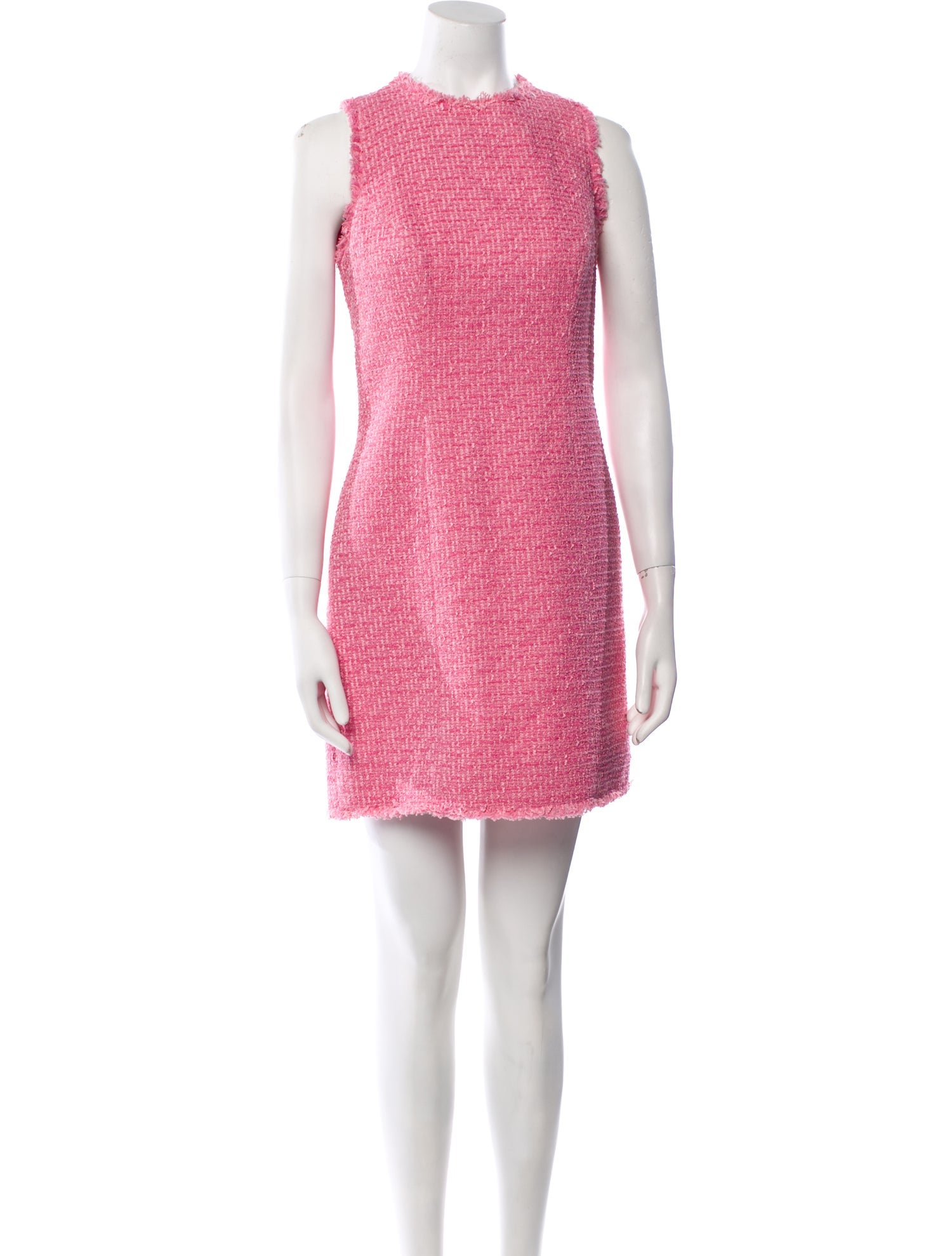 Balmain Crew Neck Mini Dress