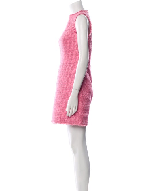 Balmain Crew Neck Mini Dress