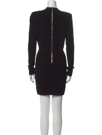 Balmain Wool Mini Dress