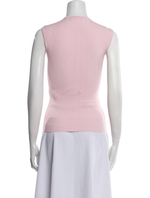 Balmain Virgin Wool Crew Neck Top