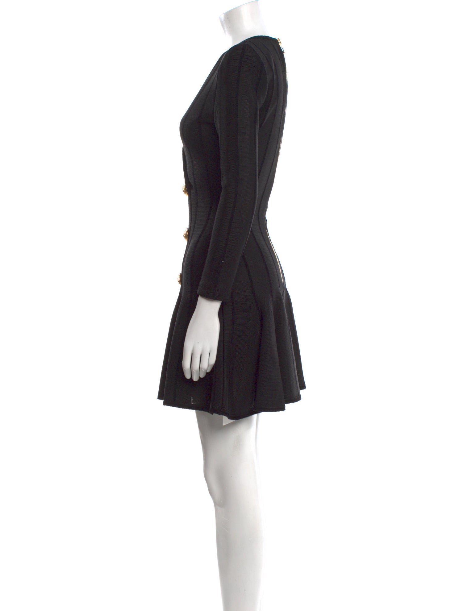 Balmain Velvet Mini Dress