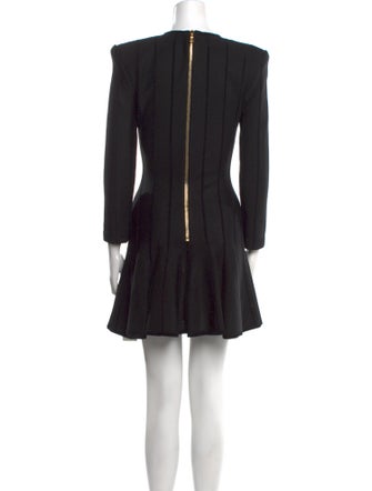 Balmain Velvet Mini Dress