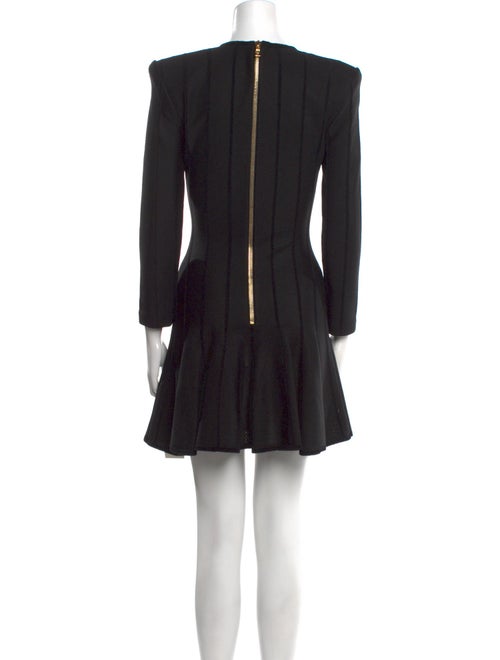 Balmain Velvet Mini Dress
