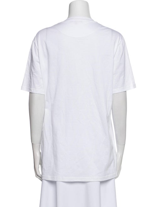 Balmain Graphic Print Crew Neck T-Shirt