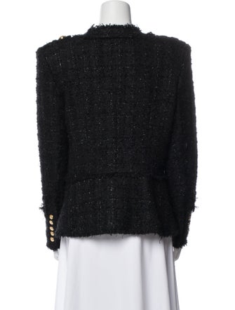 Balmain Tweed Pattern Evening Jacket