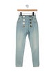 Balmain High-Rise Skinny Leg Jeans