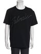 Balmain Graphic Print Crew Neck T-Shirt