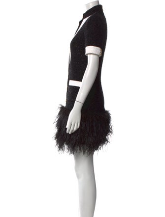 Balmain Wool Mini Dress