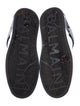Balmain Leather Colorblock Pattern Sneakers