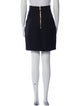 Balmain Wool Knee-Length Skirt
