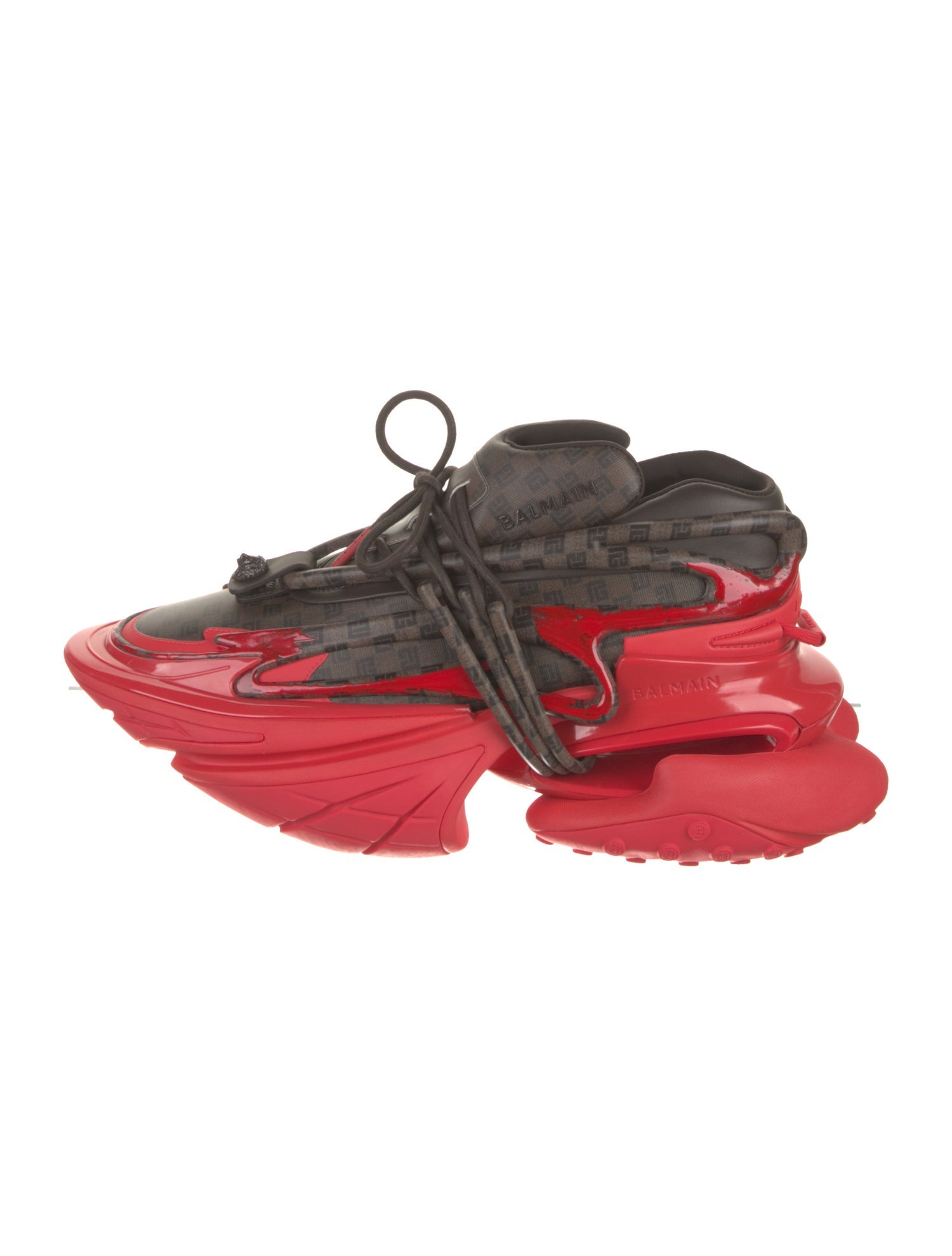 Balmain Leather Sneakers