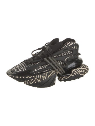 Balmain Neoprene Printed Sneakers