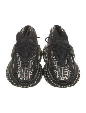 Balmain Neoprene Printed Sneakers