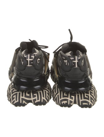 Balmain Neoprene Printed Sneakers