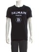 Balmain Graphic Print Crew Neck T-Shirt