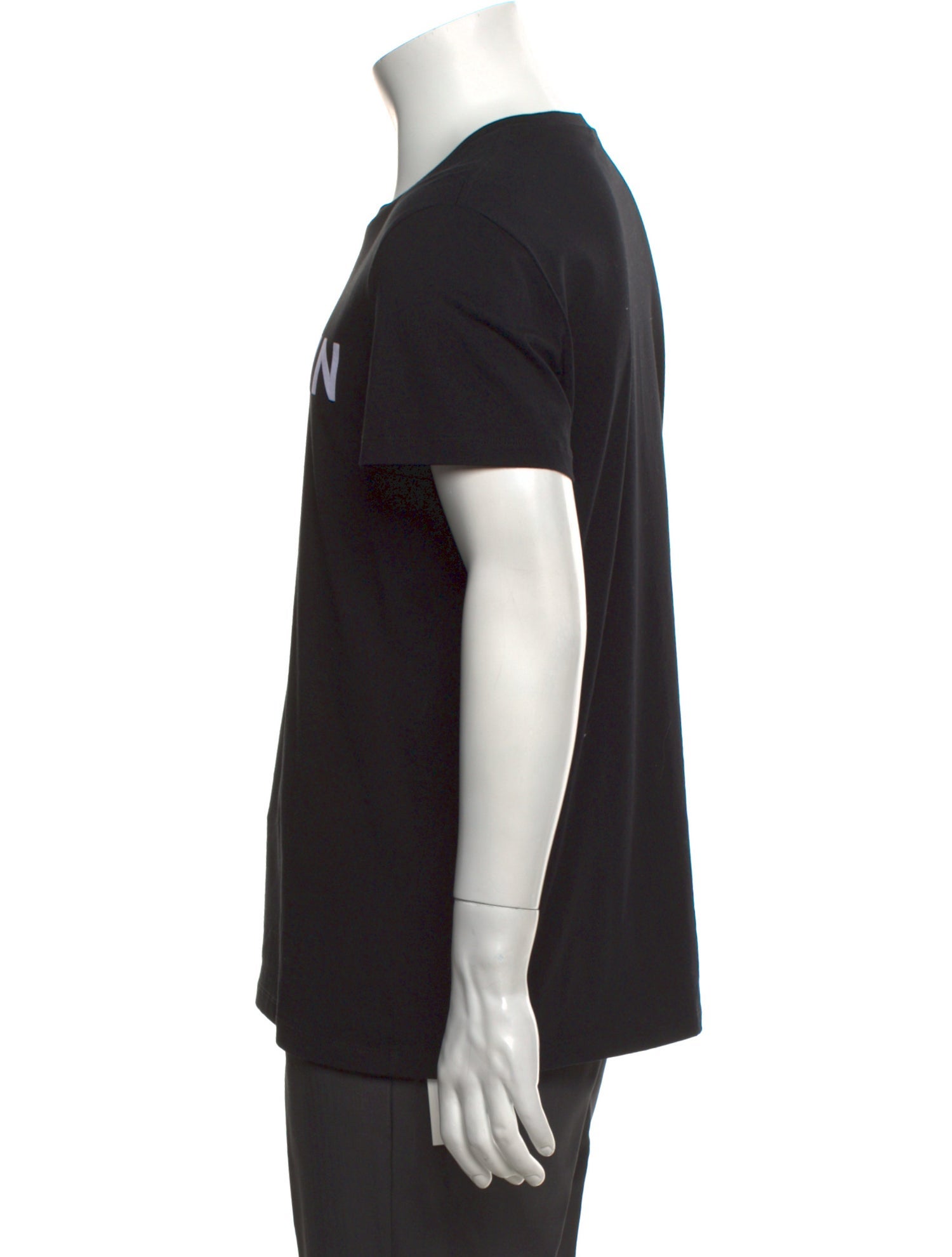 Balmain Graphic Print Crew Neck T-Shirt