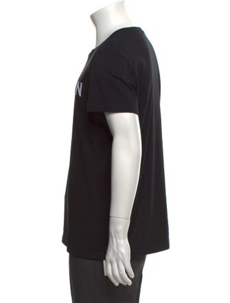 Balmain Graphic Print Crew Neck T-Shirt