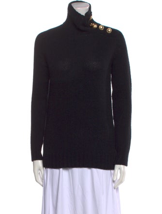 Balmain Merino Wool Turtleneck Sweater