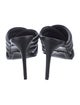 Balmain Leather Slides