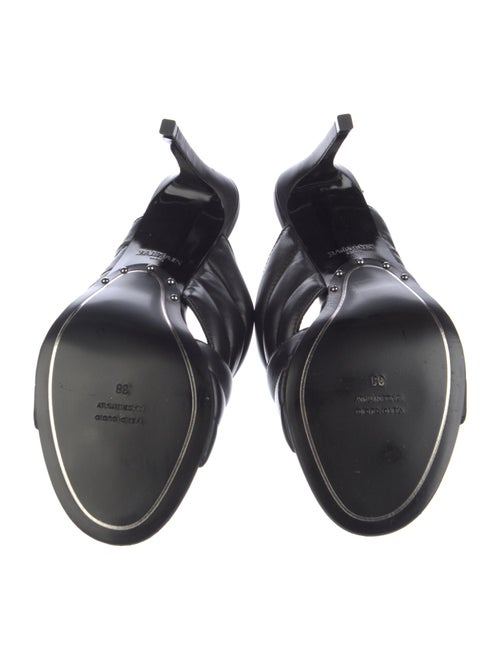 Balmain Leather Slides